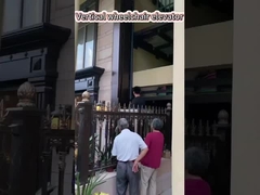 250 किलोग्राम 4 मीटर आउटडोर व्हीलचेयर प्लेटफार्म लिफ्ट आवासीय ऊर्ध्वाधर लिफ्ट