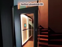 सुरक्षित 1 मीटर हाइड्रोलिक वर्टिकल प्लेटफार्म लिफ्ट अपाहिज के लिए सीढ़ियों पर और नीचे