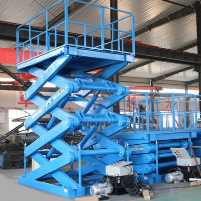 खरीदें हाइड्रॉलिक स्थिर कैंची लिफ्ट प्लेटफार्म 1000KG हाइड्रोलिक डबल कैंची लिफ्ट टेबल online manufacture