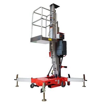 खरीदें हाइड्रोलिक एरियल प्लेटफार्म लिफ्ट 9m 150kg सिंगल मास्ट लिफ्ट फैक्ट्री प्रदर्शनी के लिए online manufacture
