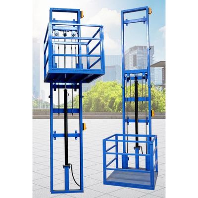 खरीदें 3 - 10m 0.5t 1t छोटे कार्गो लिफ्ट हाइड्रोलिक लिफ्ट प्लेटफार्म online manufacture