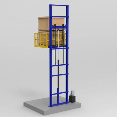 खरीदें कार्गो लिफ्ट भारी शुल्क 1 टन 3 - 10 मीटर हाइड्रोलिक सिंगल रेल लिफ्ट online manufacture