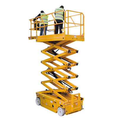 खरीदें स्वयंचलित कैंची लिफ्ट 12m 320kg हवाई कार्य मंच online manufacture