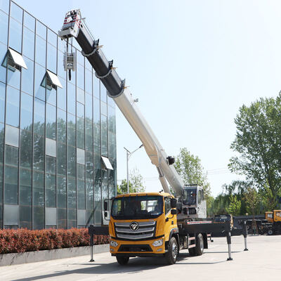 खरीदें सीधा हाथ ट्रक घुड़सवार क्रेन 10 मीटर बूम हाइड्रोलिक लिफ्टिंग क्रेन ऑनलाइन निर्माण