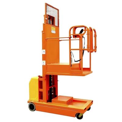 गोदामों और सुपरमार्केट के लिए 3 मीटर 4 मीटर इलेक्ट्रिक ऑर्डर पिकर लिफ्ट