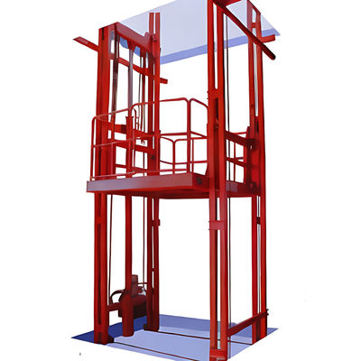 2T मेज़ानिन फर्श माल लिफ्ट 5m 2000KG गोदाम माल लिफ्ट
